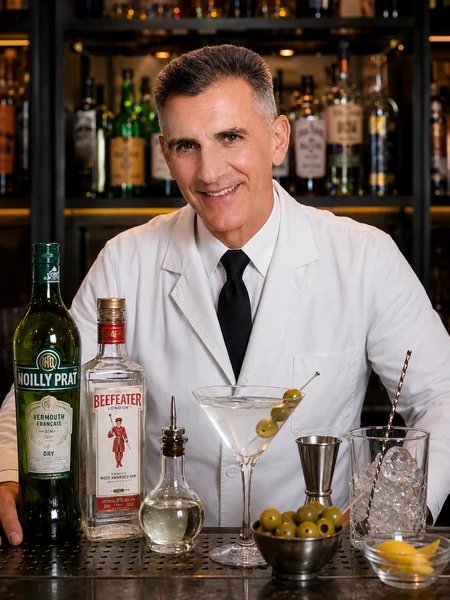 Portrait de Barman classique