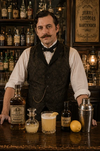 Portrait de Barman traditionnel